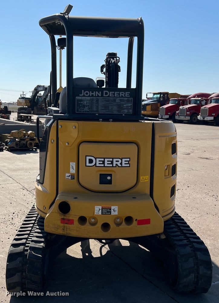 image for item DS2791 2019 John Deere 35G  mini excavator