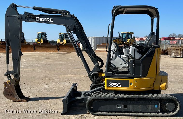 image for item DS2791 2019 John Deere 35G  mini excavator