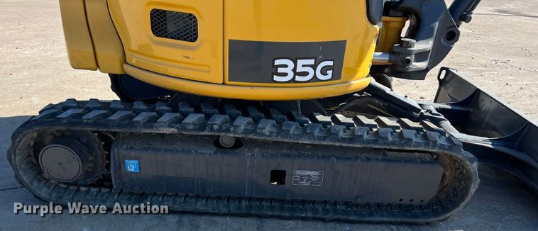 image for item DS2791 2019 John Deere 35G  mini excavator