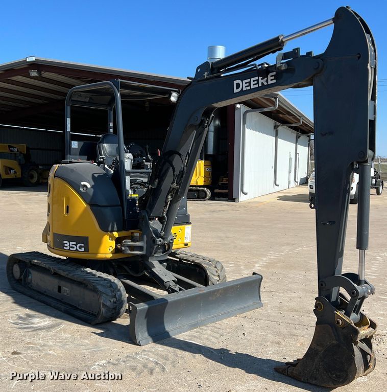 image for item DS2792 2019 John Deere 35G  mini excavator