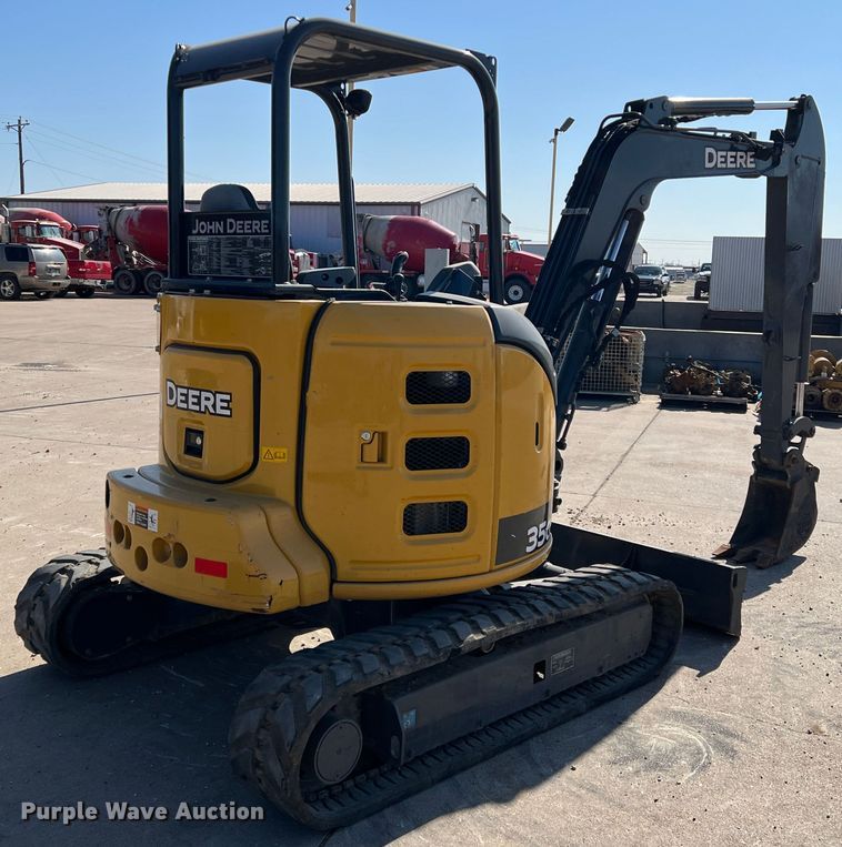 image for item DS2792 2019 John Deere 35G  mini excavator