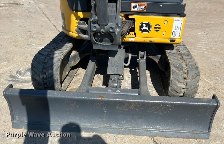 image for item DS2792 2019 John Deere 35G  mini excavator