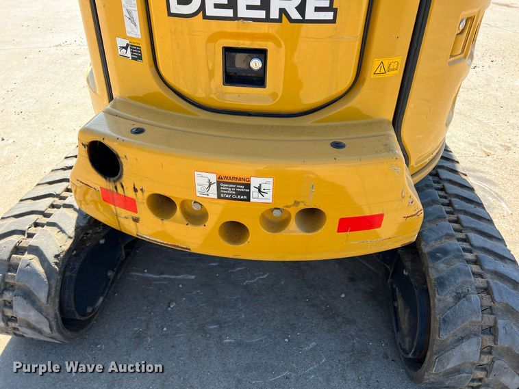 image for item DS2792 2019 John Deere 35G  mini excavator
