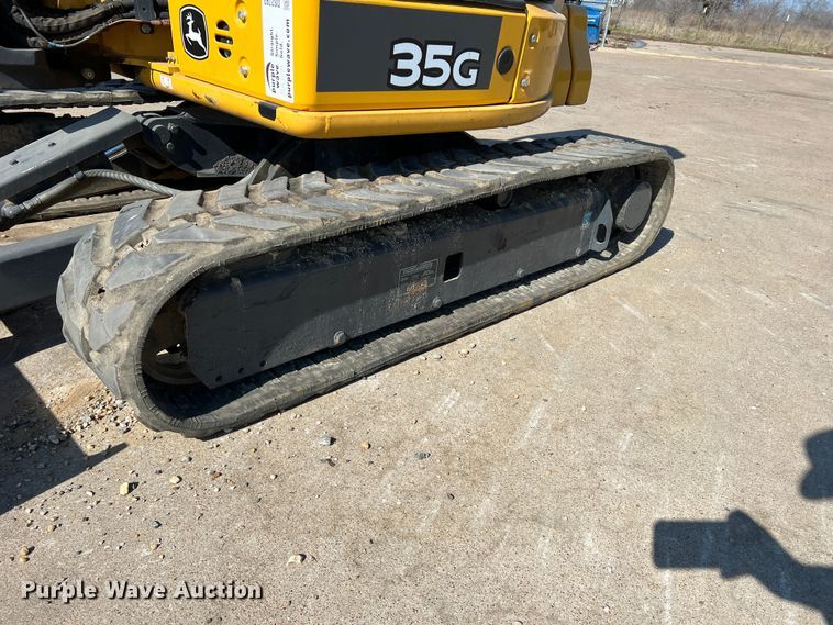image for item DS2792 2019 John Deere 35G  mini excavator