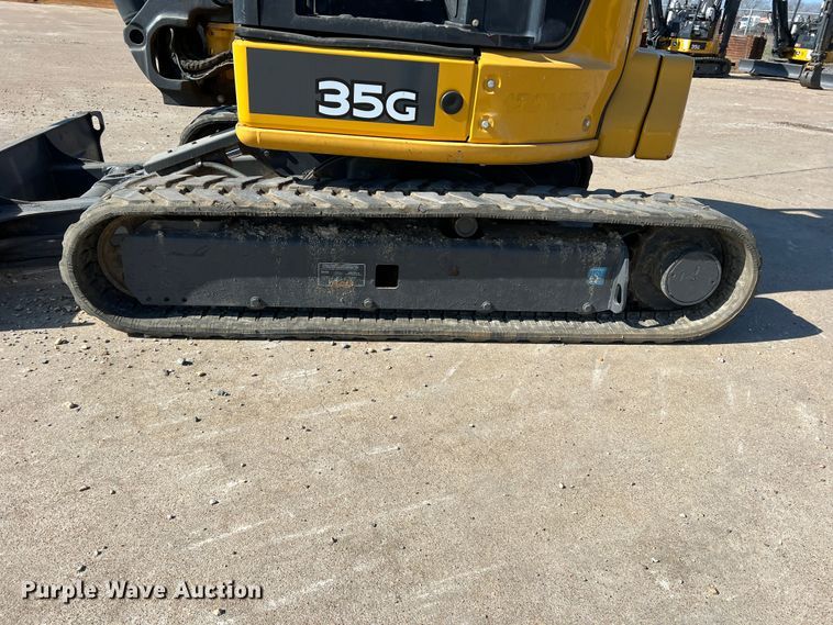image for item DS2792 2019 John Deere 35G  mini excavator
