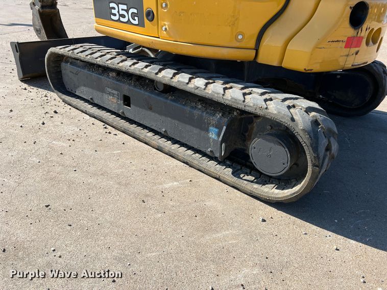 image for item DS2792 2019 John Deere 35G  mini excavator