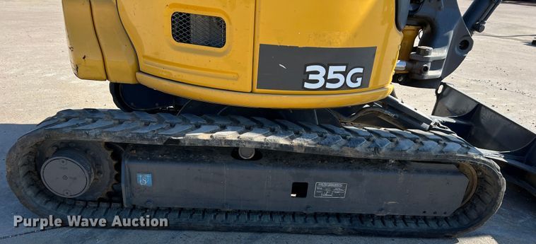 image for item DS2792 2019 John Deere 35G  mini excavator