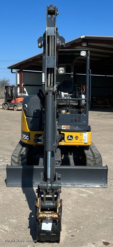 image for item DS2793 2019 John Deere 35G  mini excavator