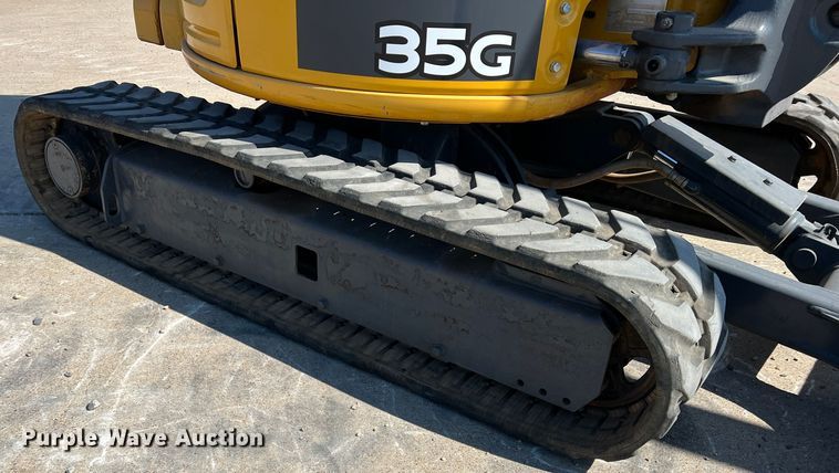 image for item DS2793 2019 John Deere 35G  mini excavator