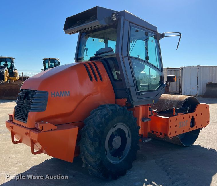 image for item DS2795 2008 Hamm 3307  single drum vibratory roller