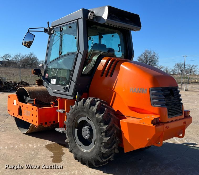image for item DS2795 2008 Hamm 3307  single drum vibratory roller