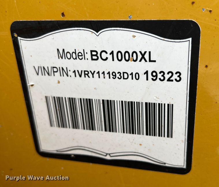 image for item DS2809 2013 Vermeer BC1000XL  wood chipper