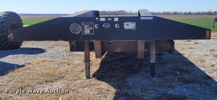image for item EB9752 2011 Atoka  drop deck equipment trailer