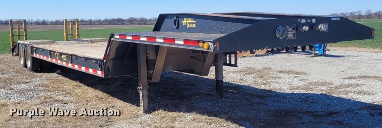 image for item EB9752 2011 Atoka  drop deck equipment trailer