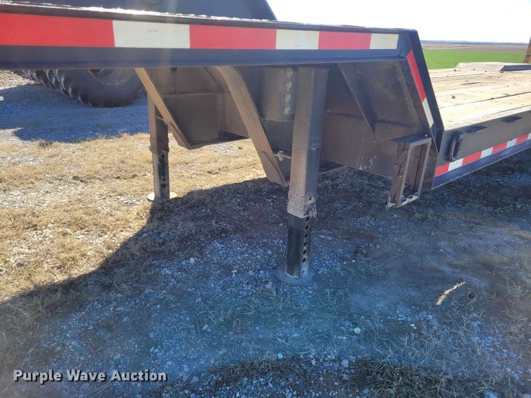 image for item EB9752 2011 Atoka  drop deck equipment trailer