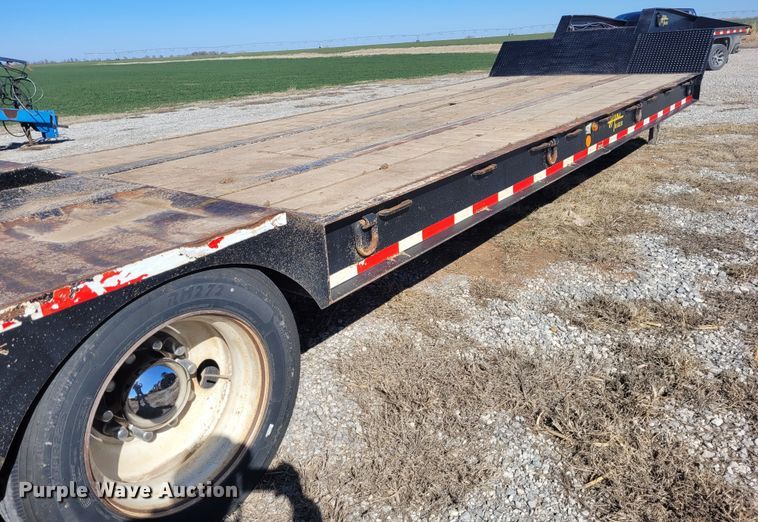 image for item EB9752 2011 Atoka  drop deck equipment trailer