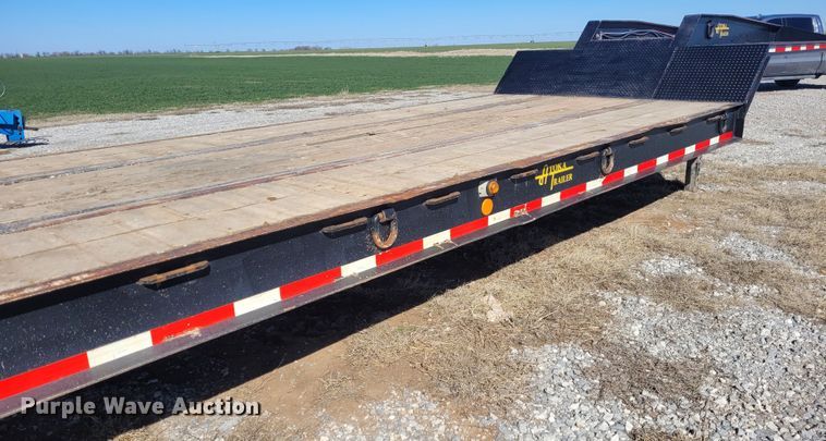 image for item EB9752 2011 Atoka  drop deck equipment trailer