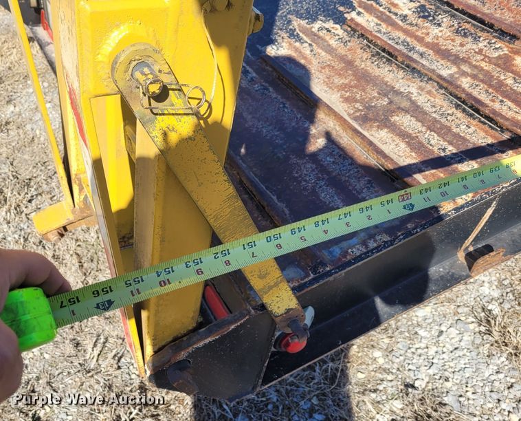 image for item EB9752 2011 Atoka  drop deck equipment trailer