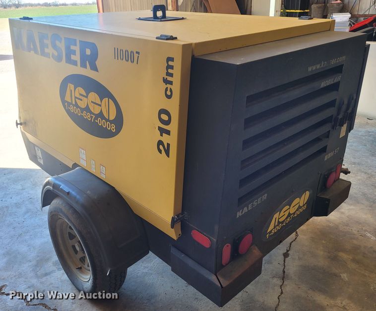 image for item EB9757 Kaeser 210  air compressor