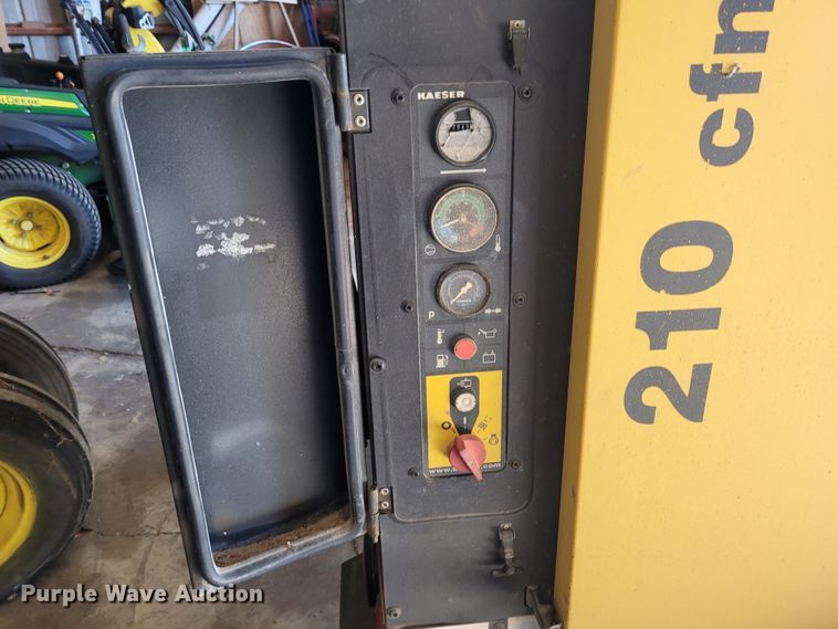image for item EB9757 Kaeser 210  air compressor