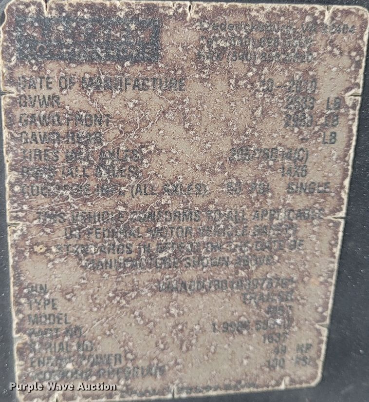 image for item EB9757 Kaeser 210  air compressor