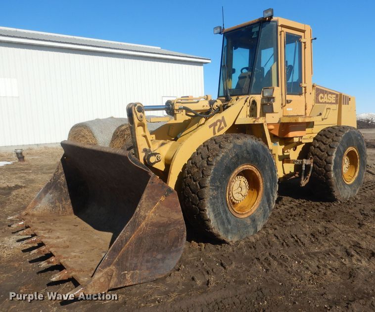 image for item HQ9590 1992 Case 721  wheel loader