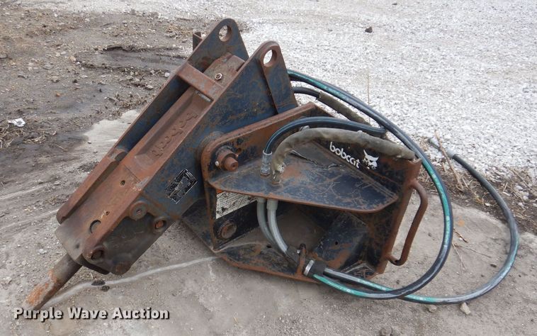 image for item IO9440 Bobcat  skid steer breaker