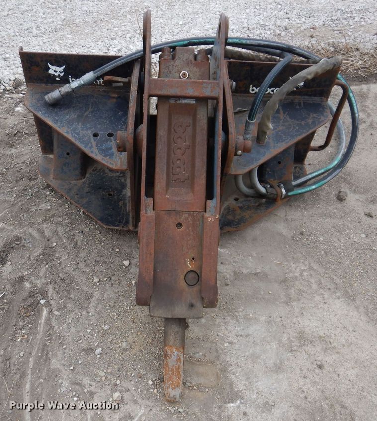 image for item IO9440 Bobcat  skid steer breaker