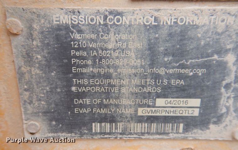 image for item IO9441 2016 Vermeer MX240  fluid mixer