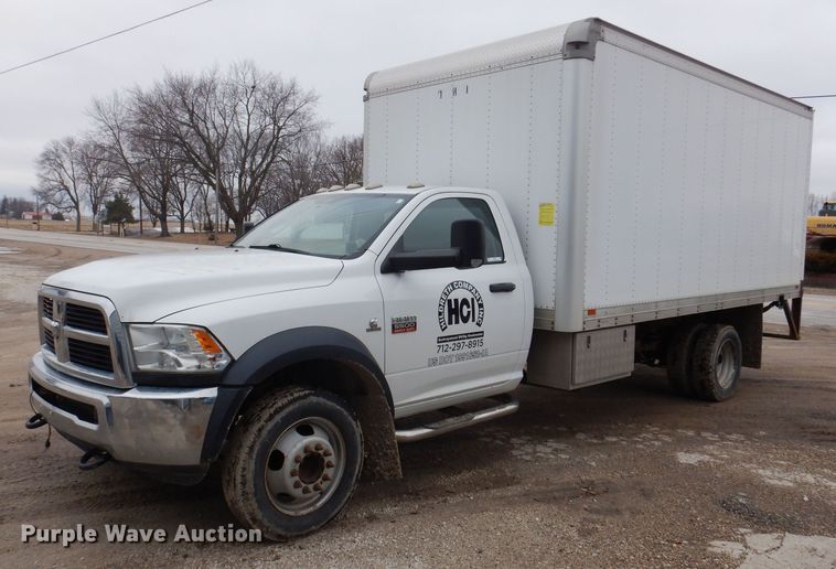 image for item IO9443 2012 Dodge Ram 5500  box truck