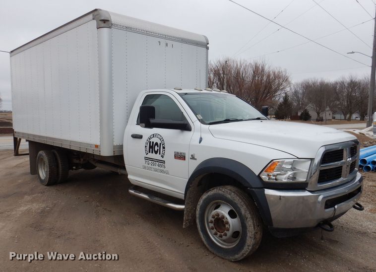 image for item IO9443 2012 Dodge Ram 5500  box truck