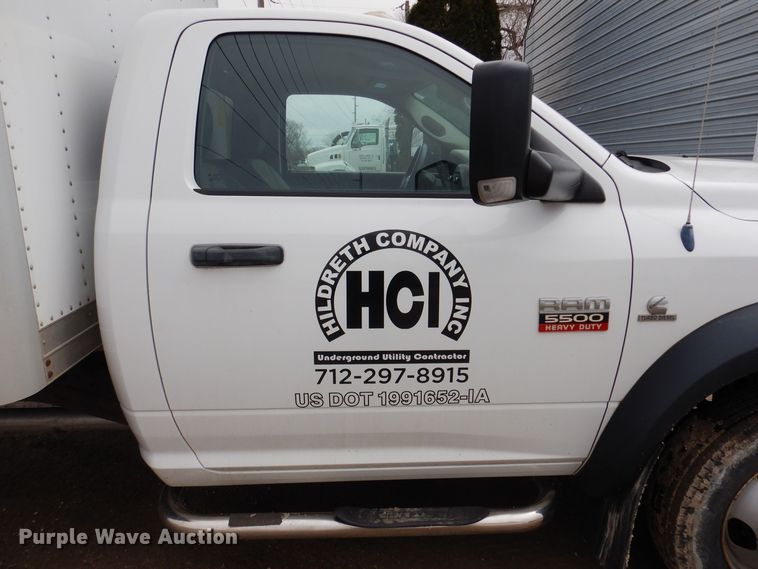 image for item IO9443 2012 Dodge Ram 5500  box truck