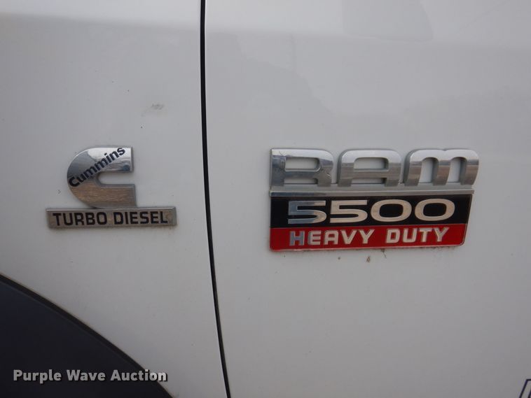 image for item IO9443 2012 Dodge Ram 5500  box truck