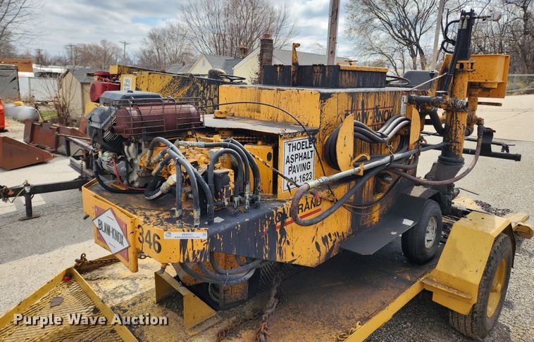 image for item JB9541 Ingersoll Rand Blaw-Knox  sealcoat squeegee machine