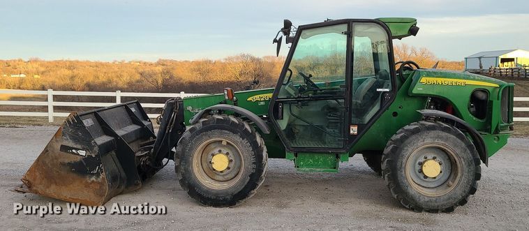 image for item JG9369 2006 John Deere 3420  telehandler
