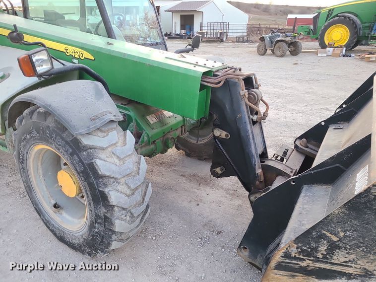 image for item JG9369 2006 John Deere 3420  telehandler