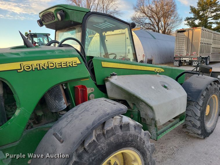 image for item JG9369 2006 John Deere 3420  telehandler