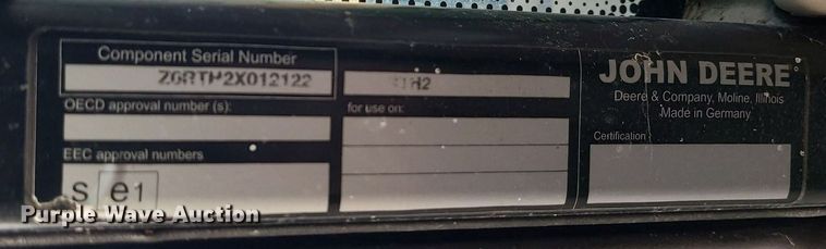 image for item JG9369 2006 John Deere 3420  telehandler