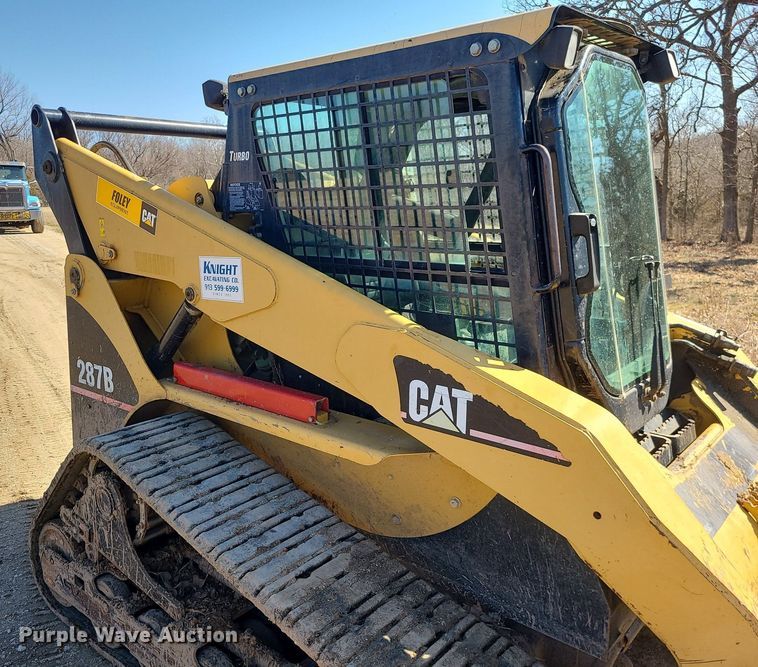 image for item JG9375 2006 Caterpillar 287B  tracked skid steer loader