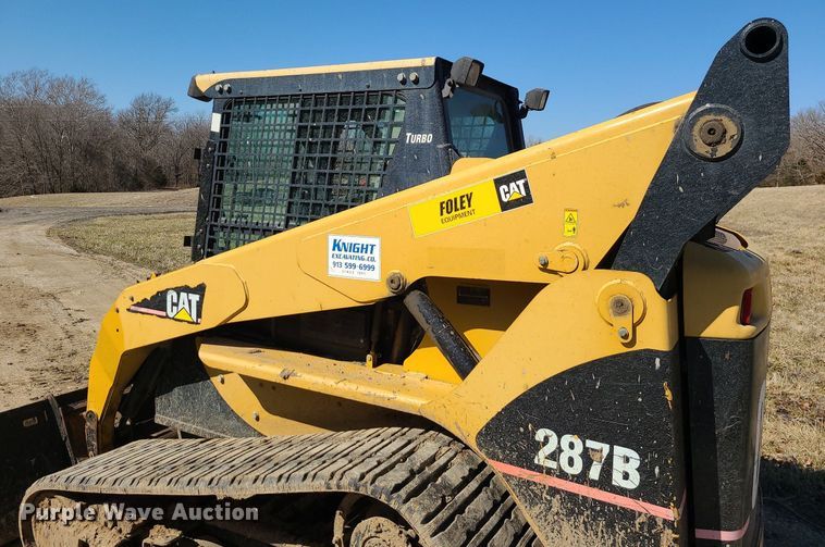 image for item JG9375 2006 Caterpillar 287B  tracked skid steer loader