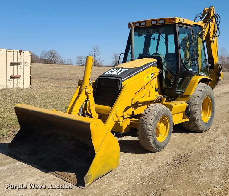 image for item JG9381 2004 Caterpillar 420D  backhoe
