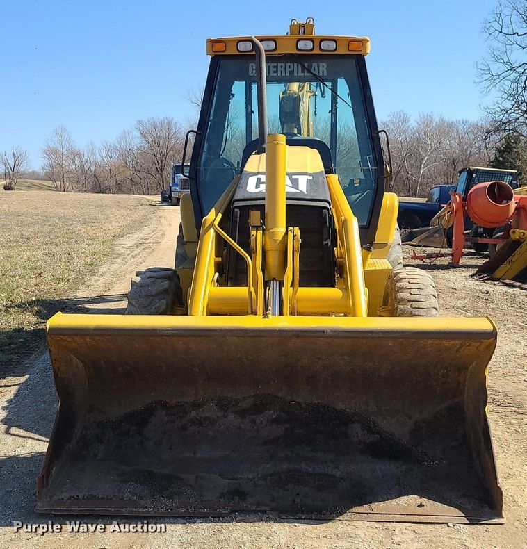 image for item JG9381 2004 Caterpillar 420D  backhoe