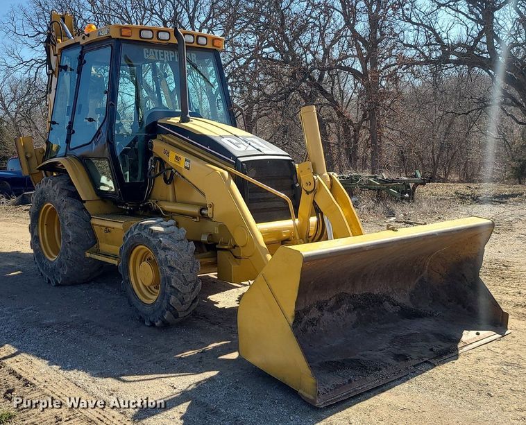 image for item JG9381 2004 Caterpillar 420D  backhoe