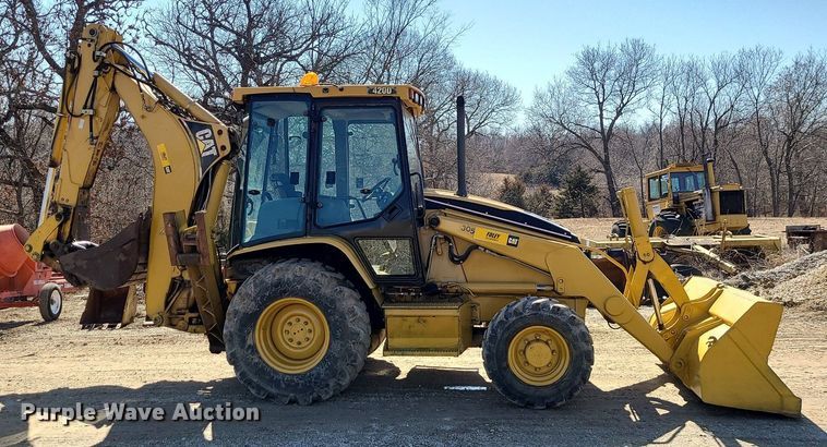 image for item JG9381 2004 Caterpillar 420D  backhoe