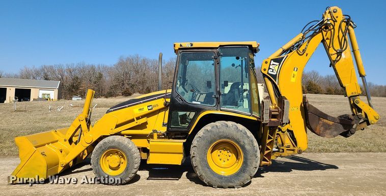 image for item JG9381 2004 Caterpillar 420D  backhoe