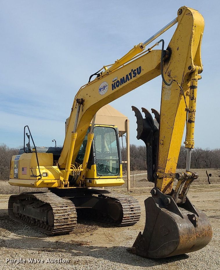 image for item JG9406 2008 Komatsu PC160LC-7  excavator