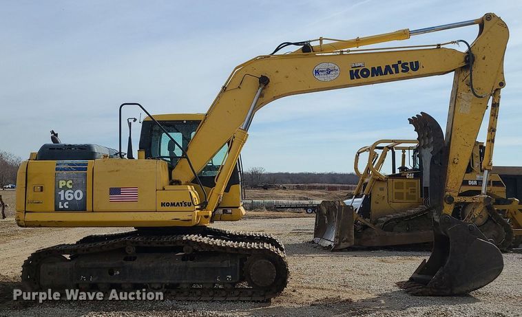image for item JG9406 2008 Komatsu PC160LC-7  excavator