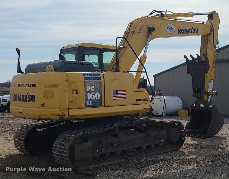 image for item JG9406 2008 Komatsu PC160LC-7  excavator