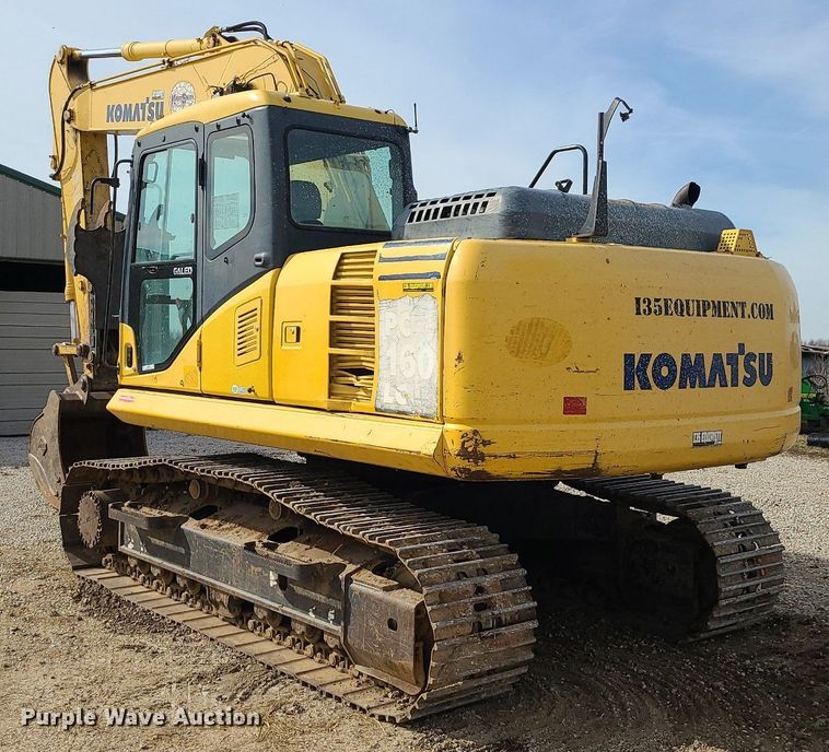 image for item JG9406 2008 Komatsu PC160LC-7  excavator