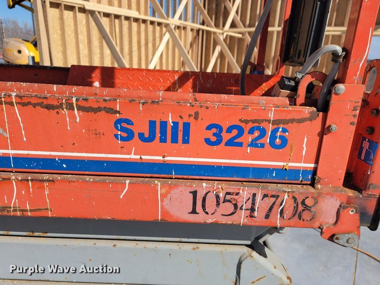 image for item JL9348 2008 Skyjack SJ3226  scissor lift